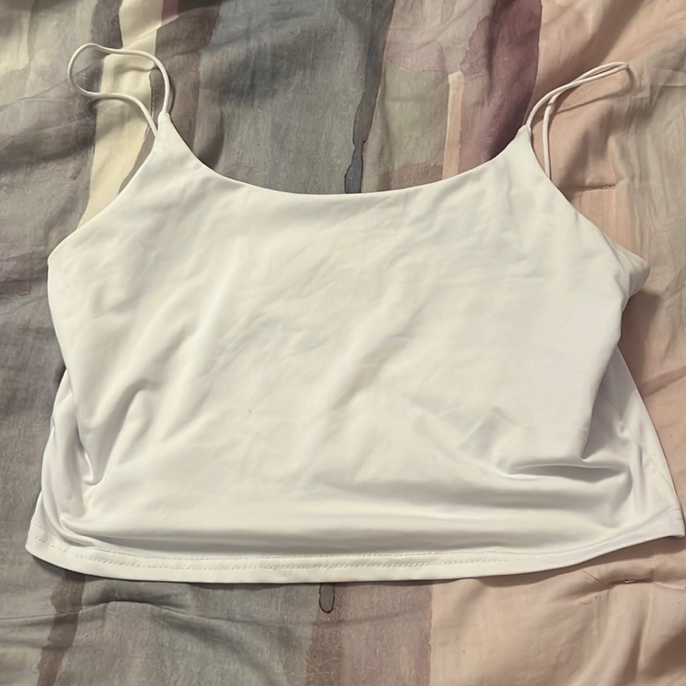 white cami top